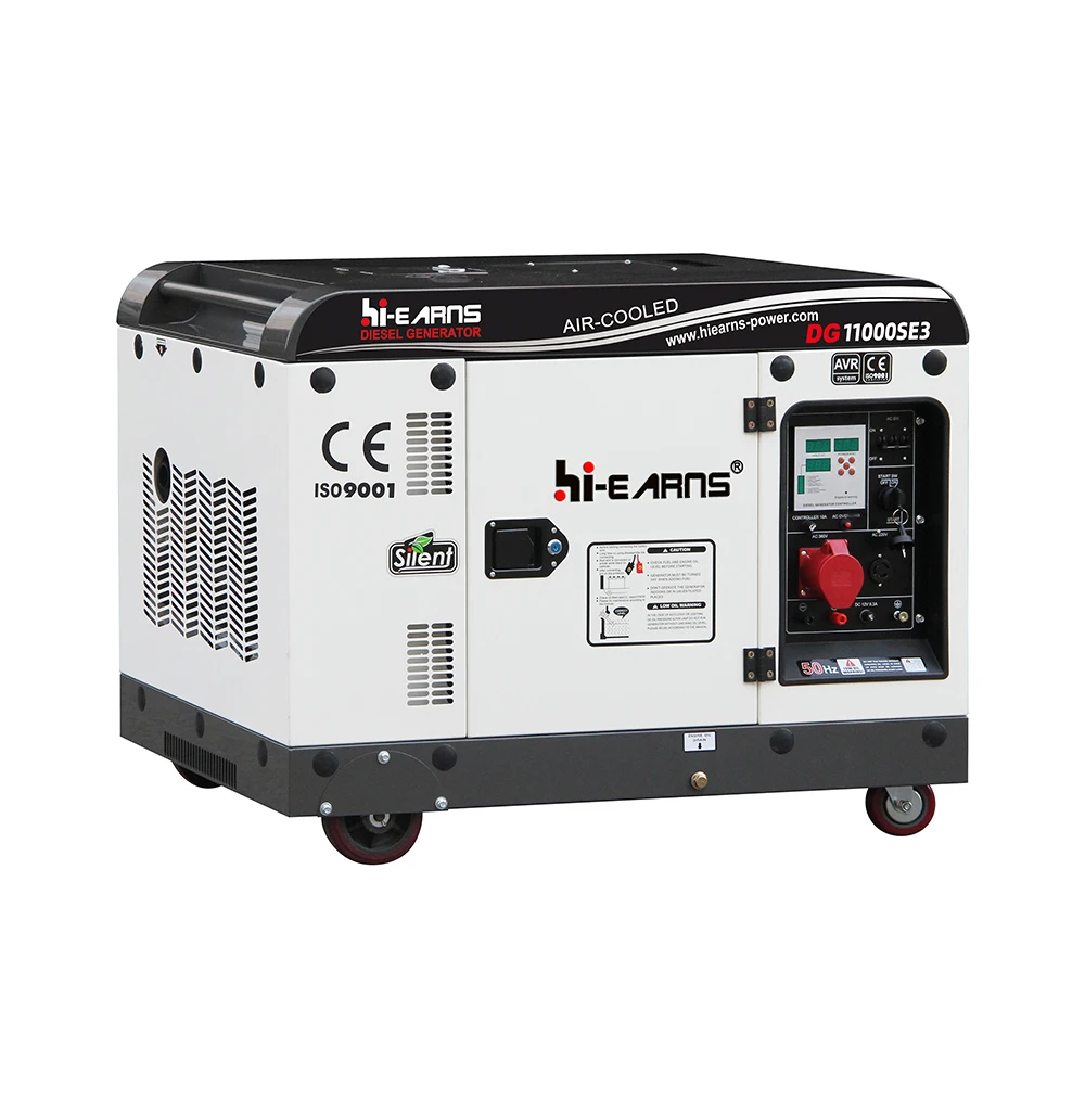 8KW three phase air cooled generator best silent generator