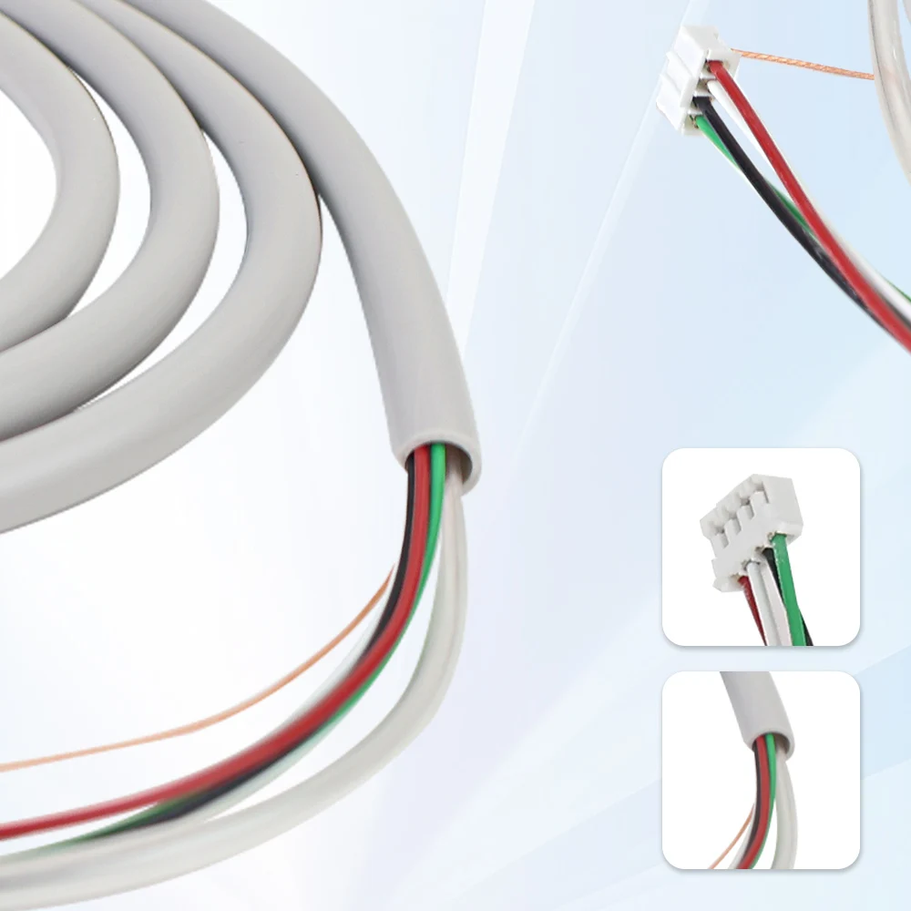 Dental Ultrasonic Scaler Cable Tube HD‑7L With LED Silicone Hose Fit D*E Satelec Piezo Scaler Handpiece Replacement Spare Parts