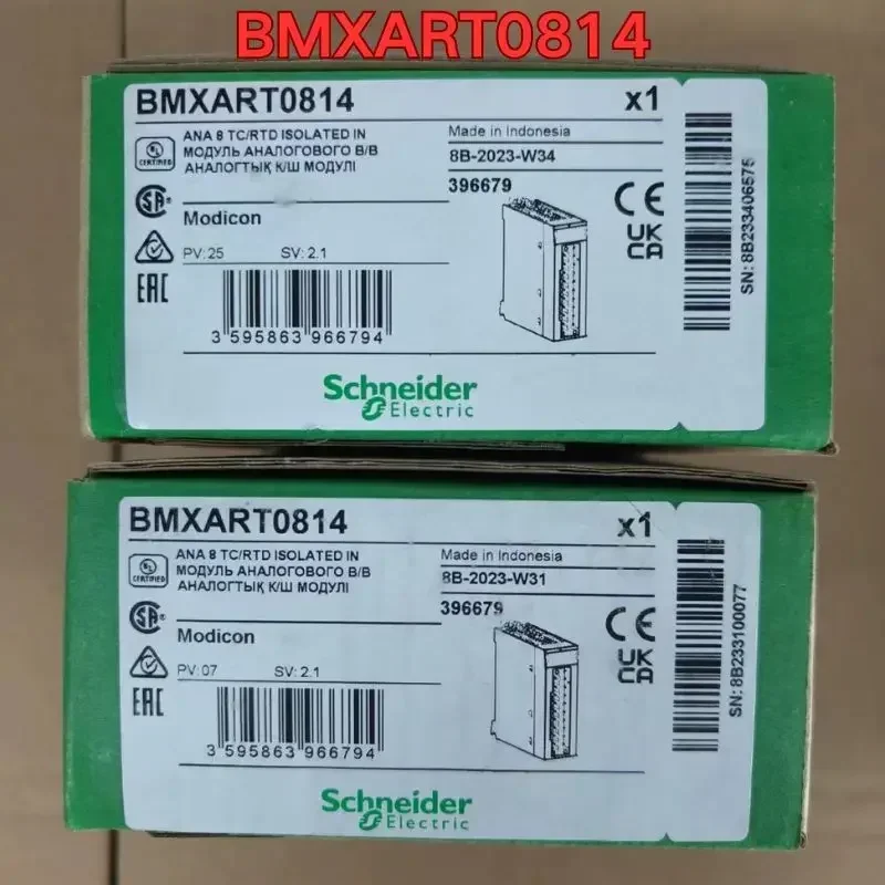 New unused PLC module BMXART0814