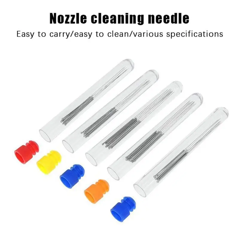10pcs Cleaning Nozzle Tool Kit - Windshield Wiper, 3D Printer Head, Gas Stove Vent, Showerhead Needle Tube Brush