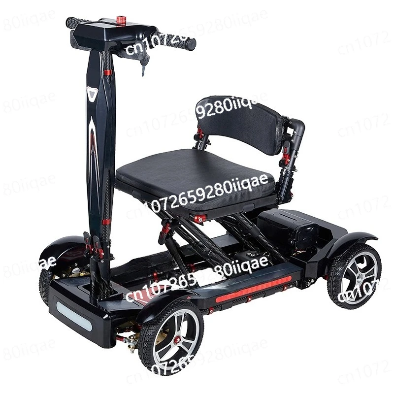 

Foldable Elderly Electric Tricycle Lithium Battery Elderly Scooter Carbon Fiber Lightweight Electric Scooter