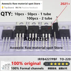 Aoweziic 2023 + 100% nowy importowany oryginalny IRFB4227PBF IRFB4227 FB4227 do-220 N-kanałowy 200V 65A rura MOS przełącznik PDP