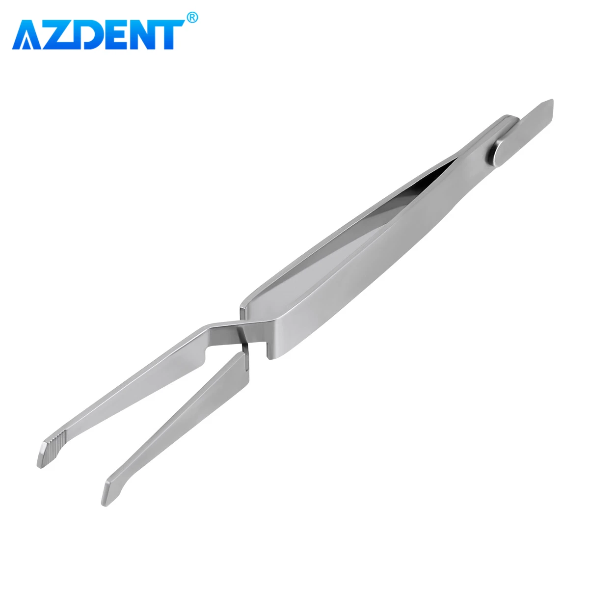 Dental Bracket Tweezers AZDENT Orthodontic Braces Buccal Tube Reverse Action Serrated Instruments Tweezer Plier Dentistry Tools