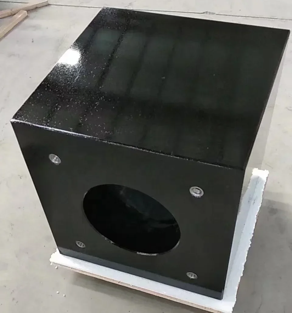 Präzisionsoberflächenplatte mit Ständer, Granit-Inspektionstisch, Granit-Messtisch