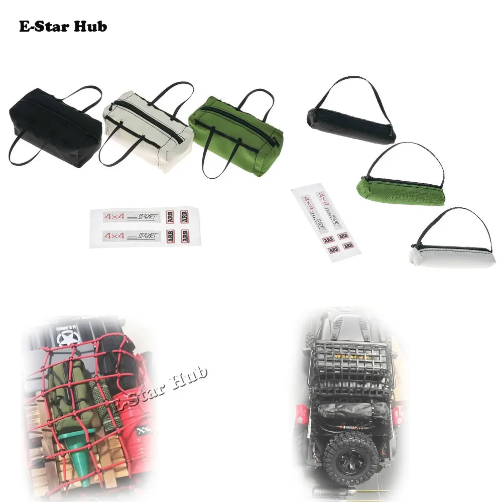 

1/8 1/10 RC Crawler Car Replica Bag Mini Scene Models Decoration for Traxxas TRX4 TRX6 AXIAL SCX10 II RC4WD D90 Diy Parts
