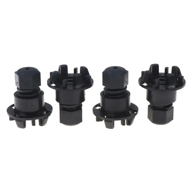 Universal Car Engine Cover Rubber Buffer Block Impact Resistant Plastic Pier Fit for Sedan SUV MPV Auto Accessories