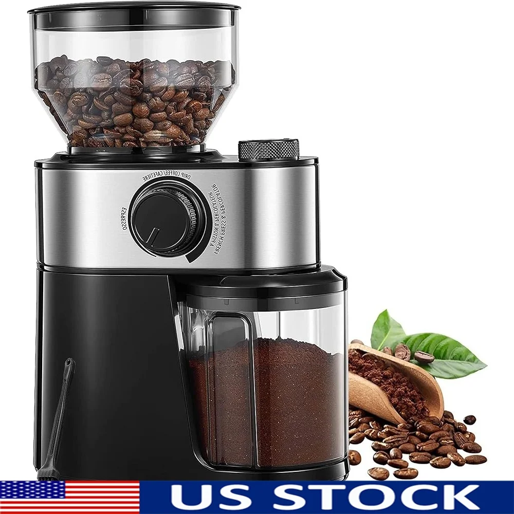 moulin-a-grains-de-cafe-electrique-avec-18-niveaux-de-broyage-precis-percolateur-d'egouttage-ideal-pour-expresso-nettoyage-facile-cadeau-parfait