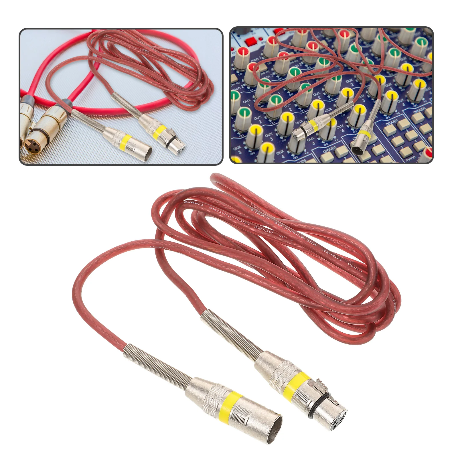 

5 M Large Diaphragm Xlr Cable Male To Female High Fidelity Microphone Instrument Connection 48V Power Support Guitar Audio