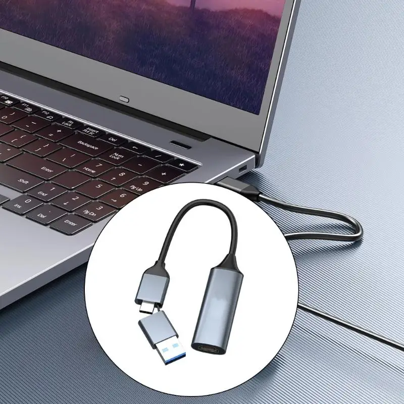 Y88B USB C 4K CARPTION CARPTURE поддерживает 4K Input Идеально подходит для домашнего кинотеатра