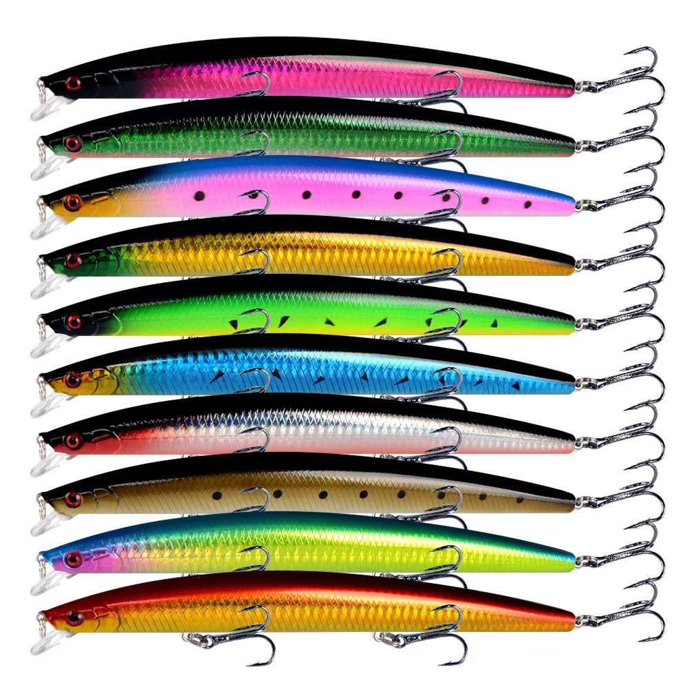 1 leurre flottant type minnow, - Fishing Hook Treble avis et prix