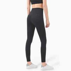 Mallas de Yoga de cintura alta para mujer, pantalones deportivos suaves, ajustados, gimnasio atlético, entrenamiento integral, bolsillo trasero en la cintura, Color sólido