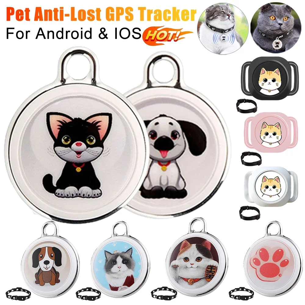 Smart Locator Bluetooth-compatibile con monitoraggio in tempo reale collare per cani e gatti trova dispositivo impermeabile Smart Activity Tracker per cani e gatti
