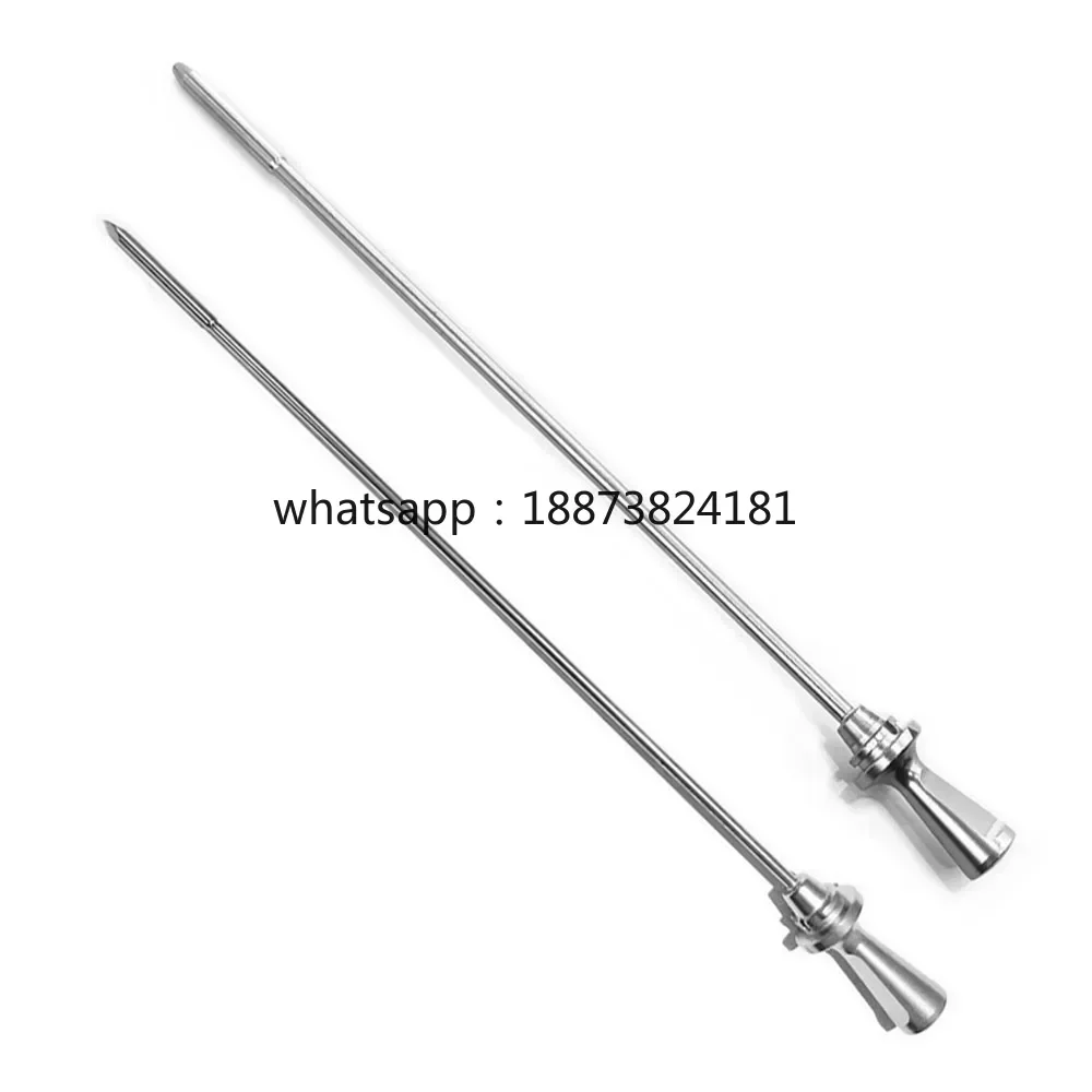 High Quality Blunt Prism Puncture With Endoscope Size4.3mm*183mm 3mm*180mm Stainless Steel Blunt  fast shipping