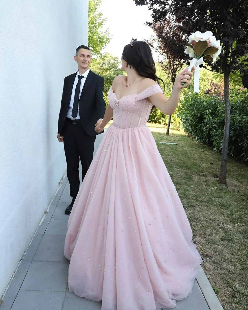 Wedding Evening Party Dresses for Women Formal Occasion Dresses Customized Evening Prom Simple and Elegant Formal Dress Woman