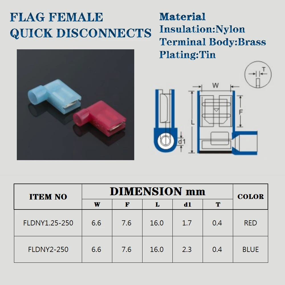 50-500 шт., нейлоновые соединители для проводов