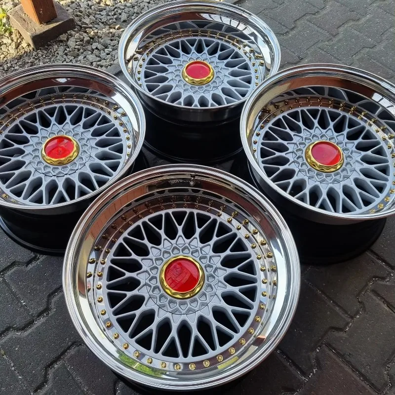 

【2025】Bku Super RS Forged 3 Piece 5x120 Wheels For BMW E90 335I 330I F80 M3 E30 F22 E36 E39 M5 Wheels 18 19 Inch