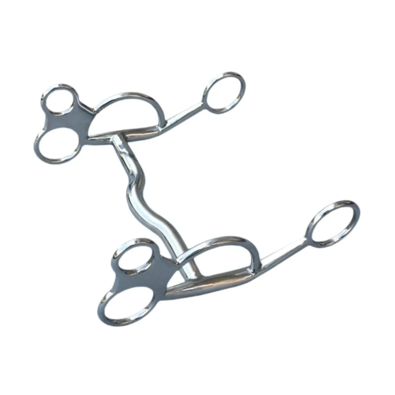 Horse Snaffle Bit H Shape Equestrian Supplies for Horse Bridle Horse Chewing