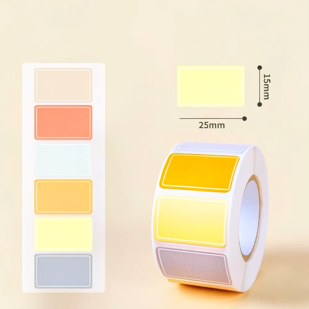 Portable Sticky Memo Roll Waterproof Index Tabs For School Stationery Office Document Organizing Label Stickers