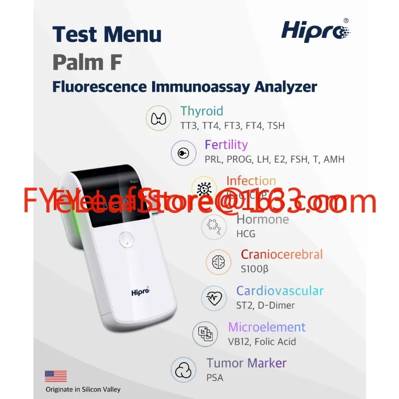 Hipro New Generation High Sensitive Hormone Diagnostic Kits HCG For Palm F Machine Diagnostic Device