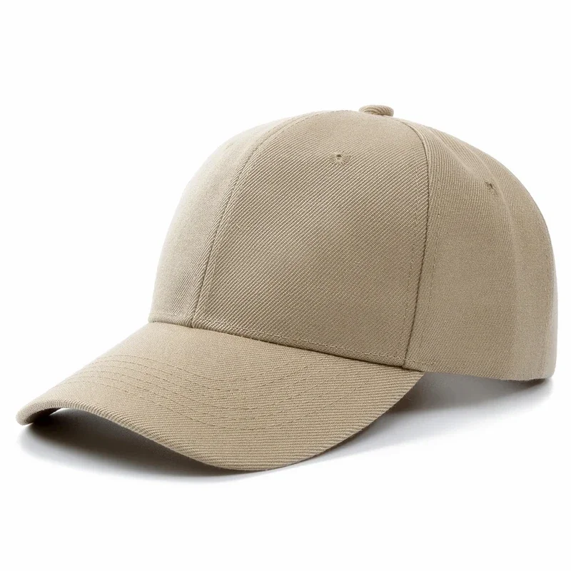 Effen kleur baseball caps voor dames heren zomerzonhoeden verstelbare snapback hoeden unisex straat hiphophoed zonneklep caps