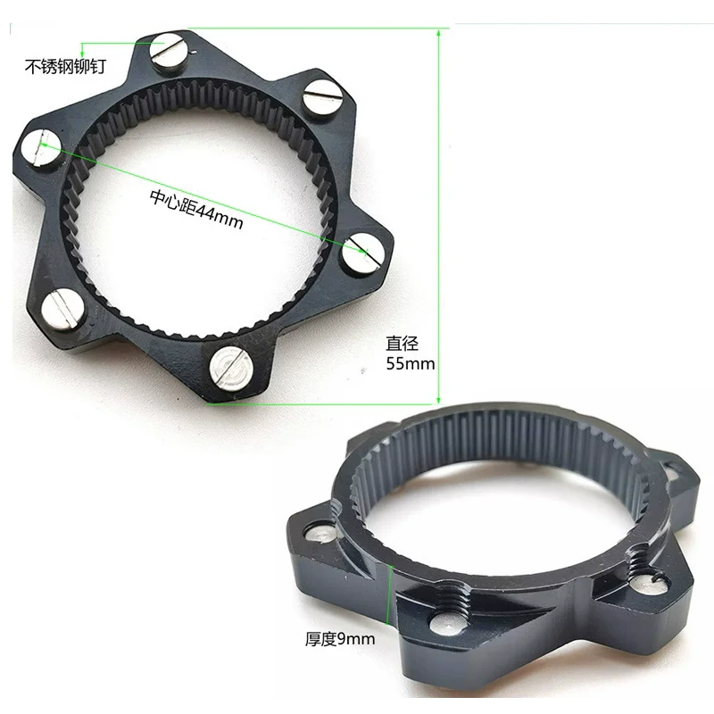 Fahrrad Center Lock Zu 6 Bolzen Rotor Lock Ring Adapter Rennrad Bremsscheibe Schloss Abdeckung Ring Konverter Für Shimano CN – Detail 2