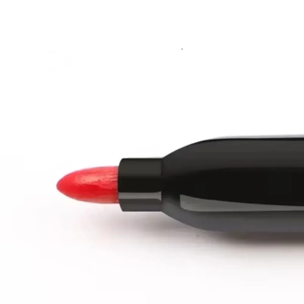 9 Pcs/Set Permanent Marker Pen Fine Point Waterproof Ink Thin Nib Crude Nib Black Blue Red Ink 1.5mm Fine Color Marker Pens