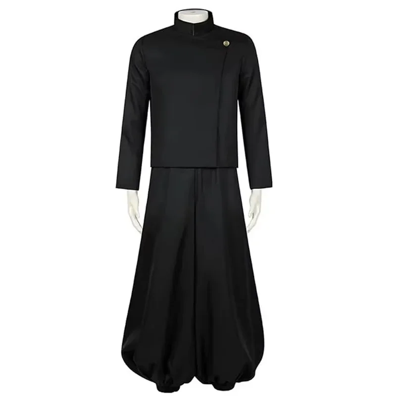 Geto Suguru Gojo Satoru Аниме Фигурки Дзюдзюцу Кайсен Косплей Взрослая Мужская Рубашка Брюки Парик Школа Хэллоуин Униформа Полный Комплект