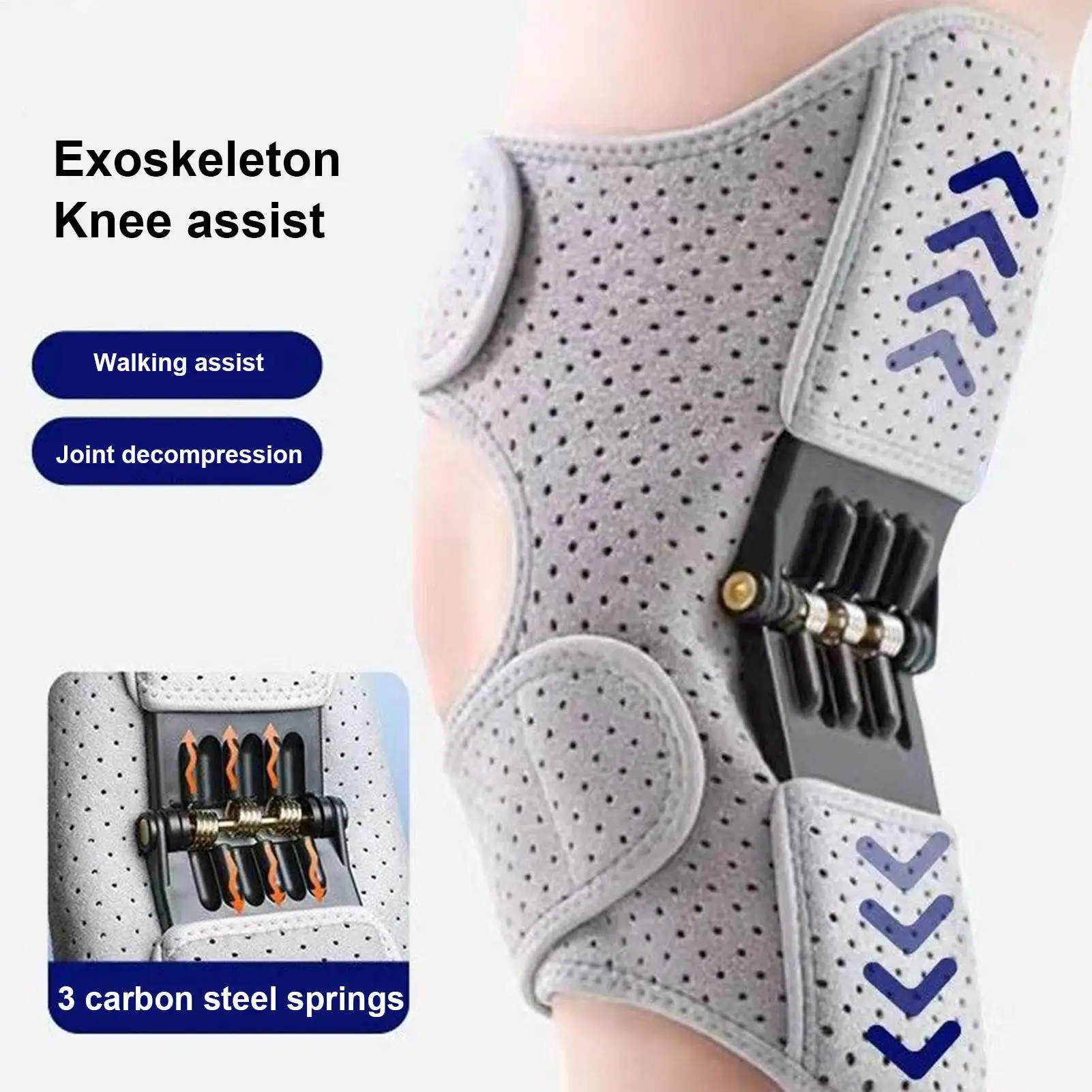 Adjustable Knee Brace with Patella Pad