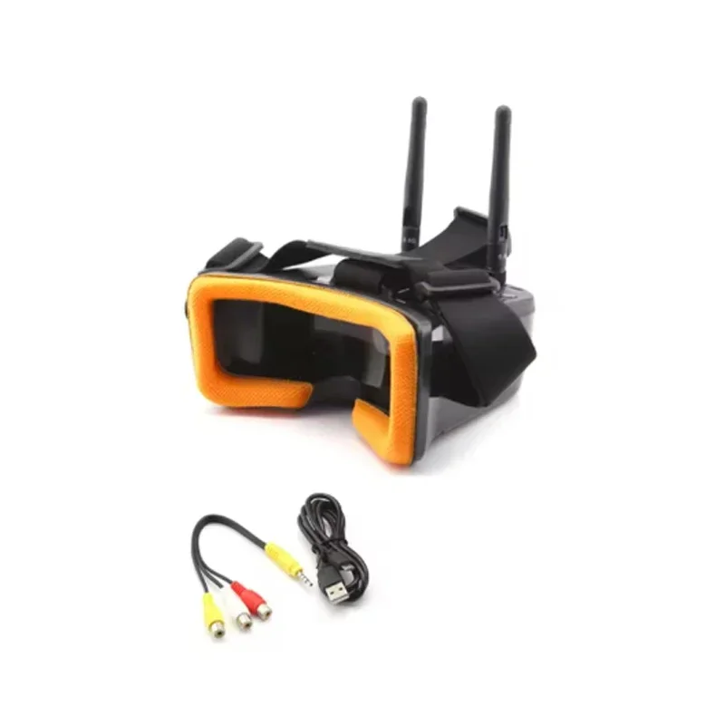 VR009 Occhiali FPV 5.8G 40CH 3 pollici 480x320 Cuffie video HD DVR Diversity Occhiali FPV per droni e accessori con fotocamera