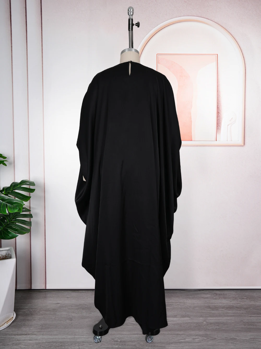 black boubou dress Haima Luxury African Brocade Boubou
