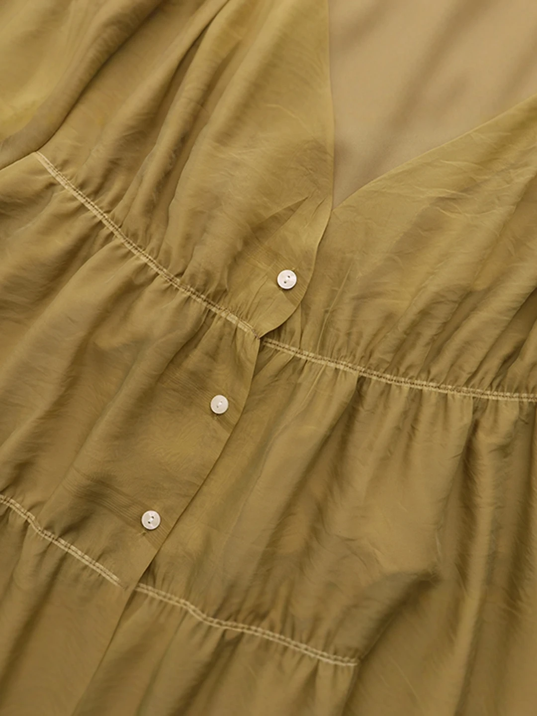 plus Size Women's Bubble Sve irt V-Ne ort Sve Open Cardigan Summer Slimming Top Casual Comfortable Polyester Fiber