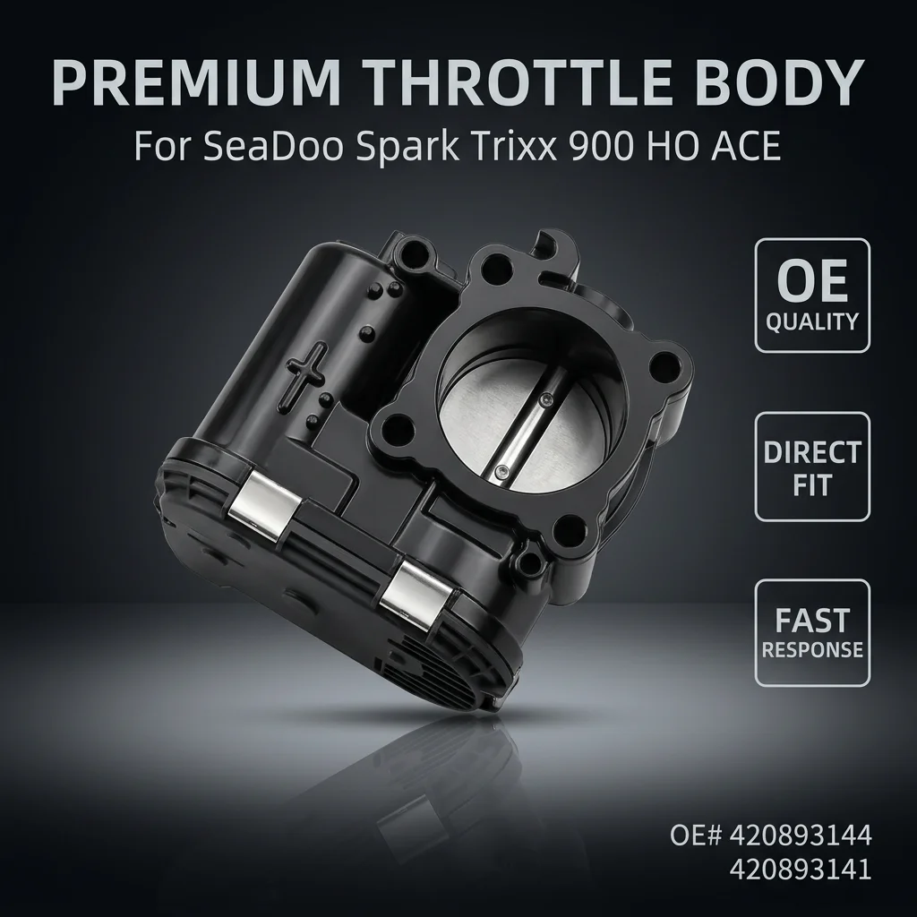 Throttle Body 420893141 420893144 For Sea-Doo seadoo BRP GTI 90 Spark 2014-2024 Spark Trixx 900