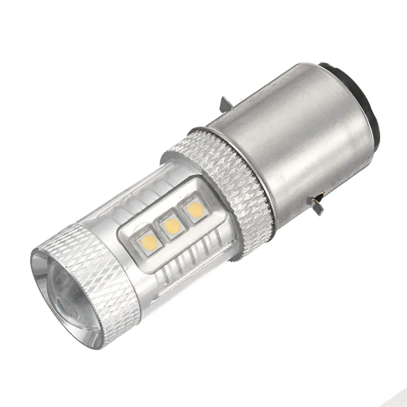 

LED Super Bright Lamp Bulbs BA20D H6 16LED Motorcycle MotorBike Moped ATV Headlight Headlamp Light Bulb Dropshipping