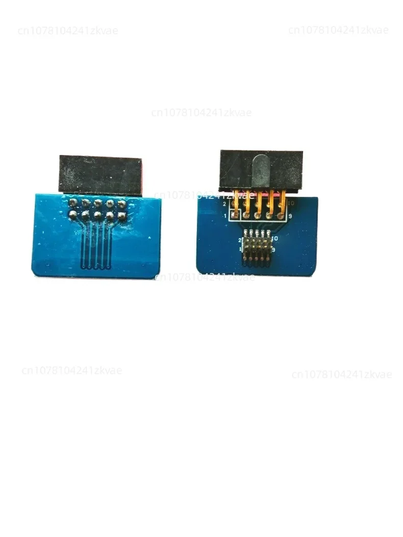 10-1.27-2.54mm adapter plate JTAG TO SWD ATMEL-ICE 10PIN Rotate 10 pins