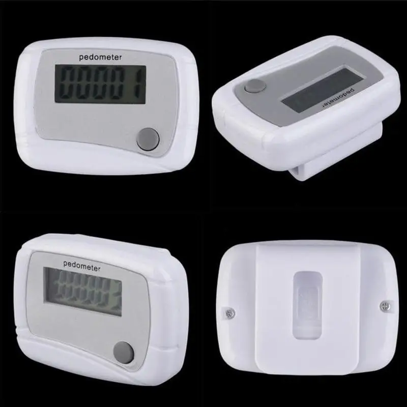 Pedometer for Walking Portable Sports Walk Meter Senior Steps Counter for Sports Running Training Hiking Backpacking Travel