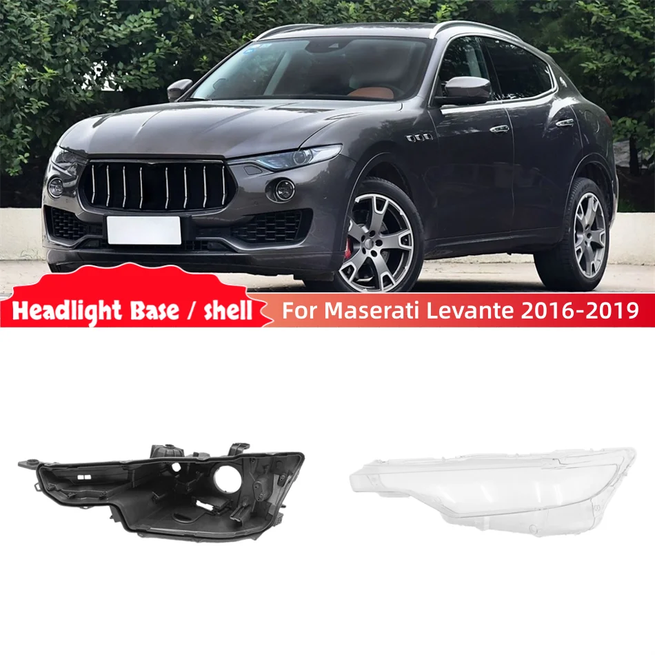 For Maserati Levante 2016 2017 2018 2019 Accessories Cars Base Head Lamp Shell Headlight Back Housing Holder Headlight Housing