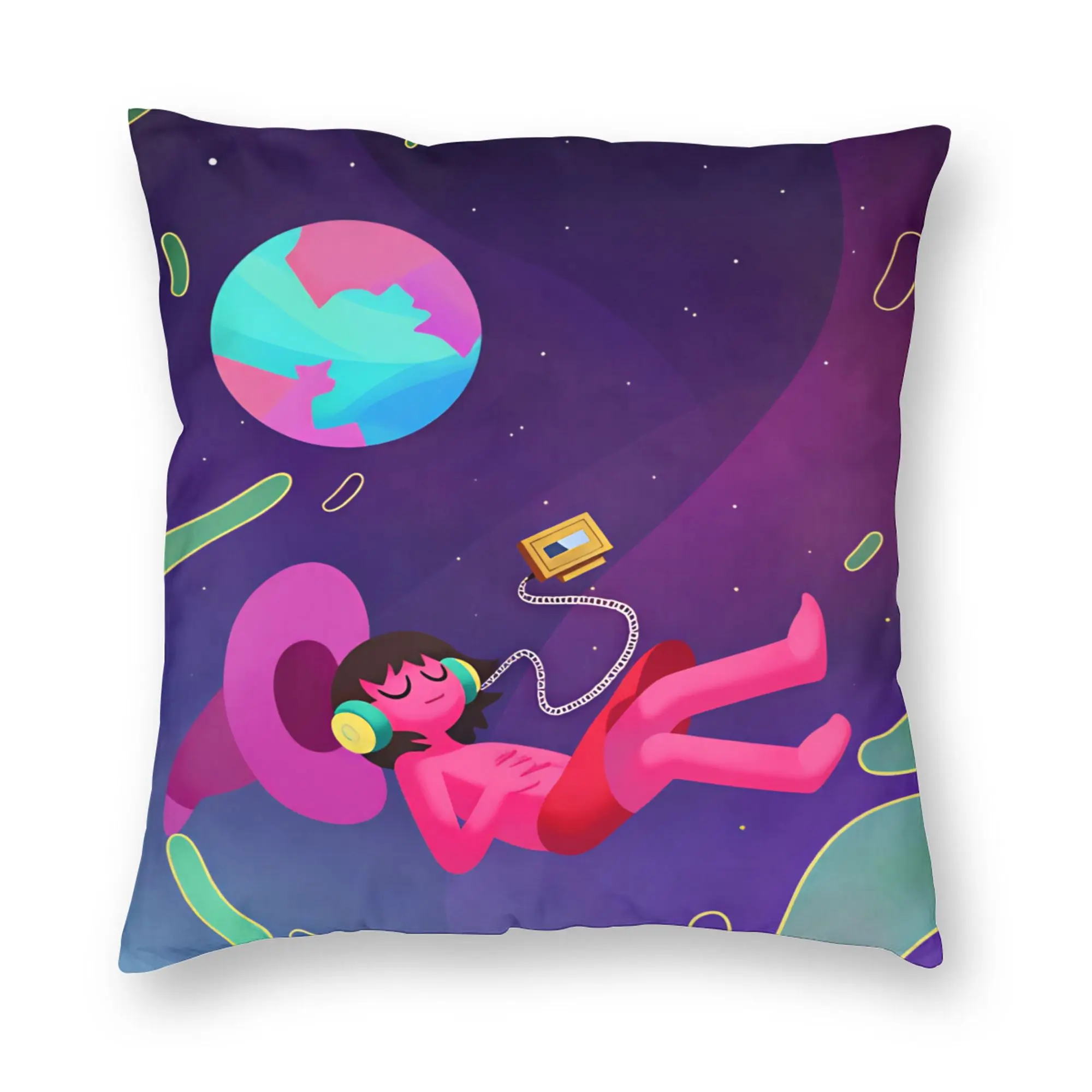 Pillow Cover Cartoon M-Midnight Gospel  Morden Pillow Case For Couch Sofa Bedroom Pillowcases