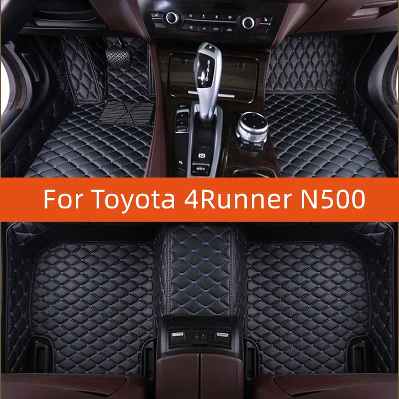 

Custom Leather Car Floor Mat For Toyota 4Runner N500 2024 2025 2026 2027 Car Mat Interior Accessories
