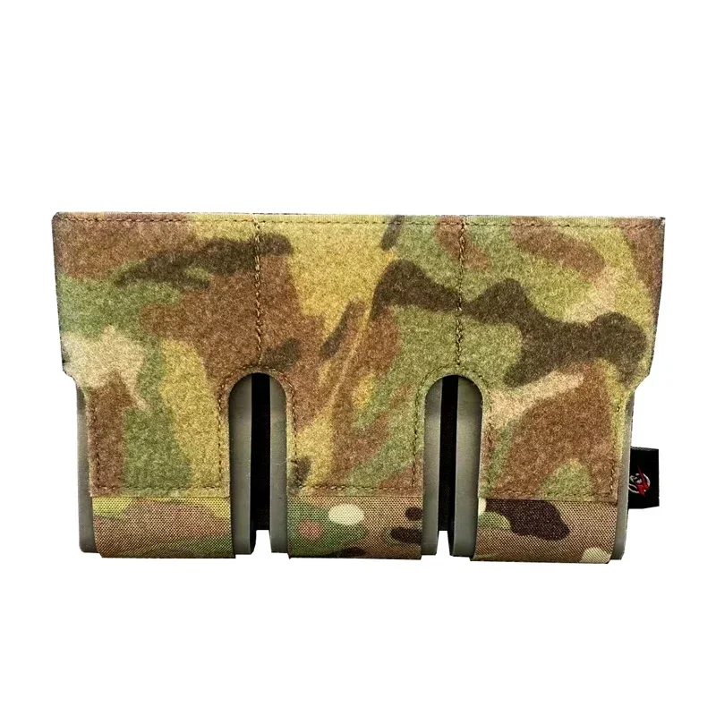 

Тактическая сумка для журналов 556, жилет для страйкбола, сумка для преобразования расширения KTS, тройная передняя панель, встроенная сумка с зажимом для магазинов