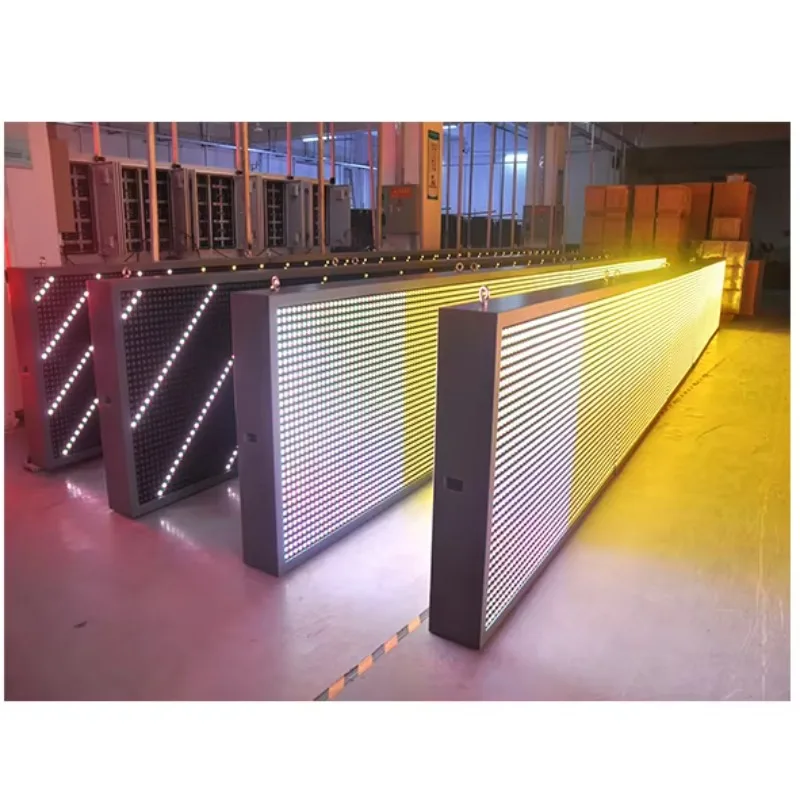 LED outdoor display hangs fixed variable information sign