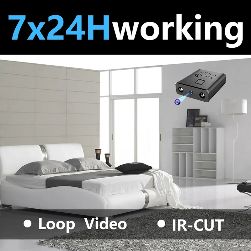 كاميرا مراقبة منزلية ذكية لاسلكية XD ، كاميرا سلكية WiFi ، كاميرا IP داخلية مضادة للسرقة ، تطبيق فيديو صوتي ، كاميرا في الوقت الفعلي ، دقة عالية #5