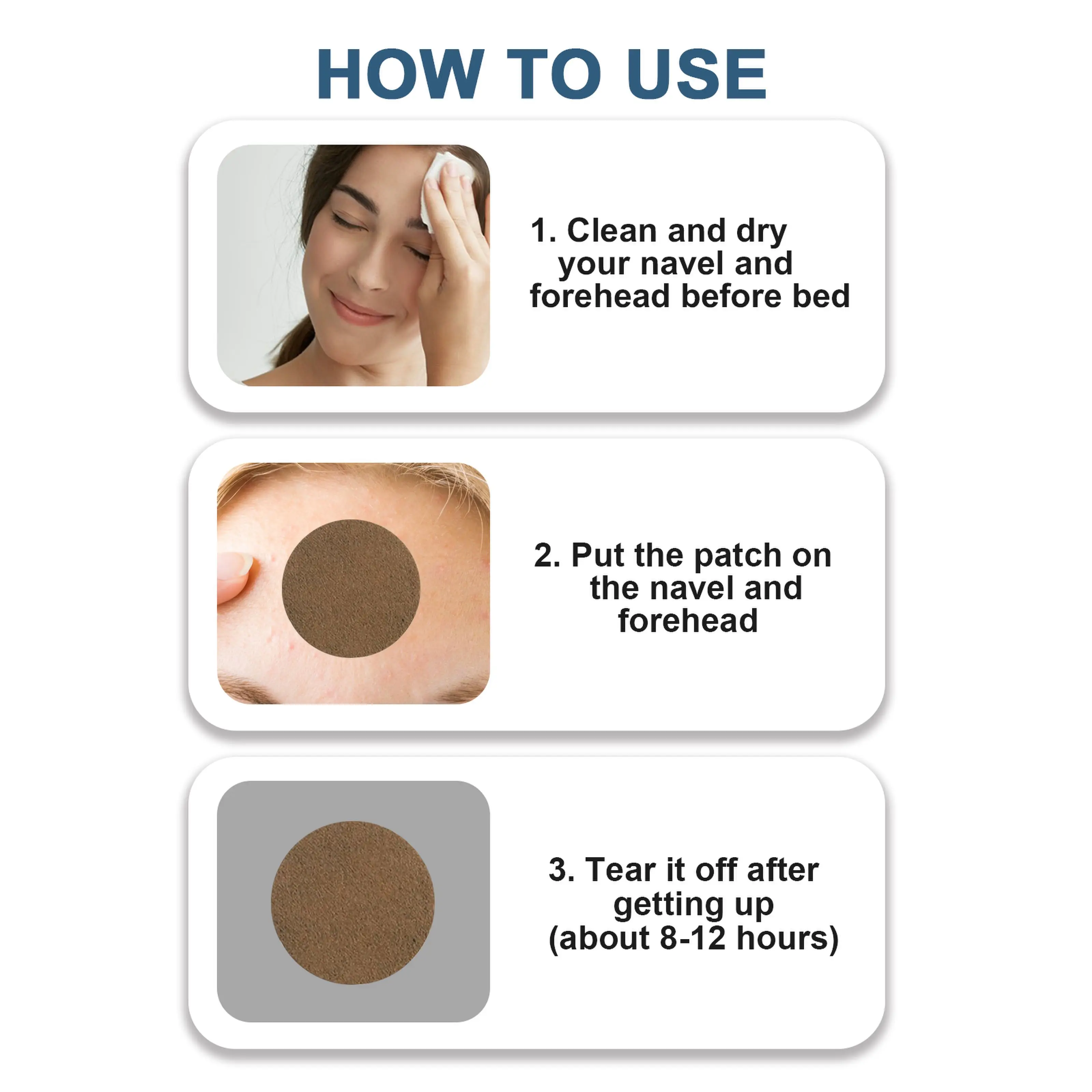 رقع العناية بالذاكرة حل فقدان الذاكرة الضعيفة توقظ خلايا ذاكرة الدماغ فعالة للاستيقاظ معجون الدماغ بقع الرعاية الصحية #5