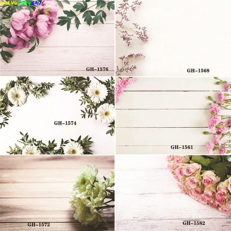 

Vinyl Custom Photography Backdrops Wooden Planks Theme Photography Background GH200415-15