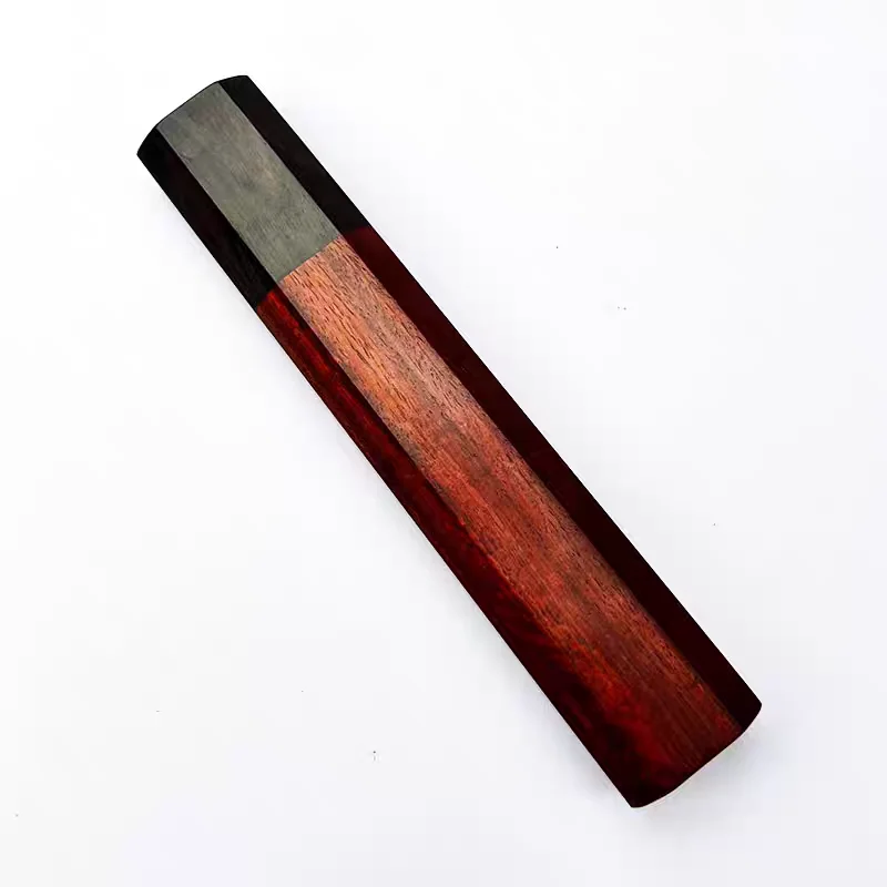1 Piece Japanese Classic Octagonal for DIY Semi-finished Handmade Damascus Steel Wood Material