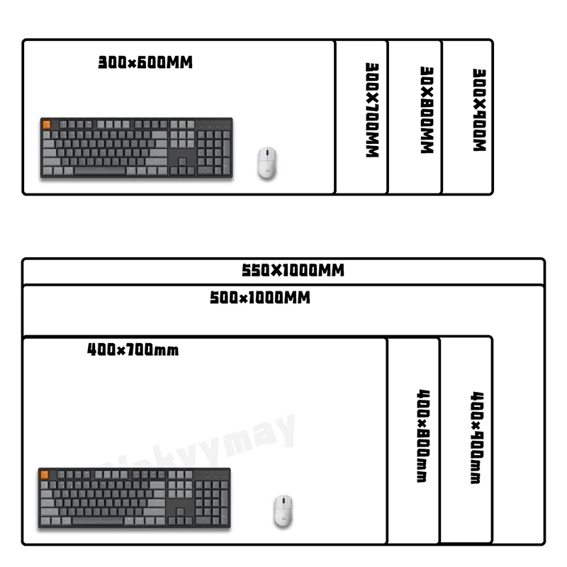 블랙 앤 화이트 대형 게이밍 마우스 패드, XXL 고무 키보드 매트, 데스크 패드 오버록
