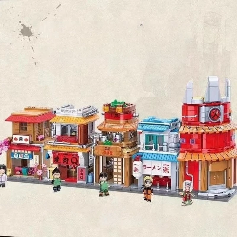 Keeppley Original Authentic Naruto Full Series Building Blocks  Movie Version Adult Edition Boy Construction  Toy Birthday Gift
