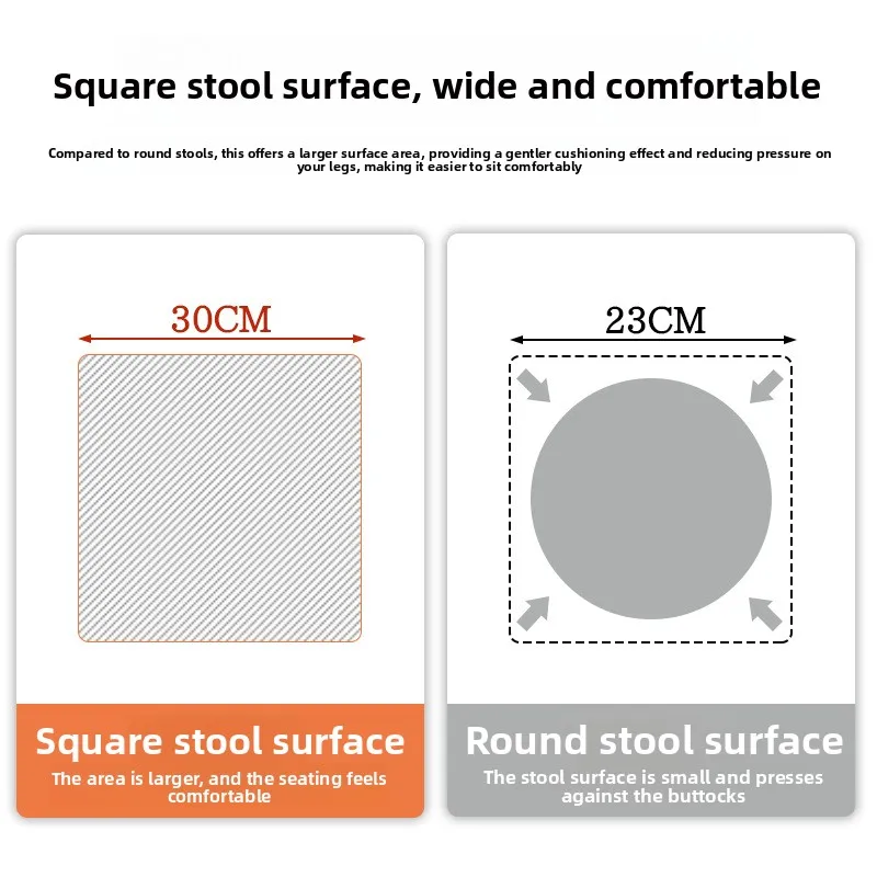 مقعد منزلي بسيط قابل للتكديس، مقعد صغير لمشاهير الإنترنت، مقعد تأجير غرفة المعيشة مع كريمي لتناول الطعام بالرياح