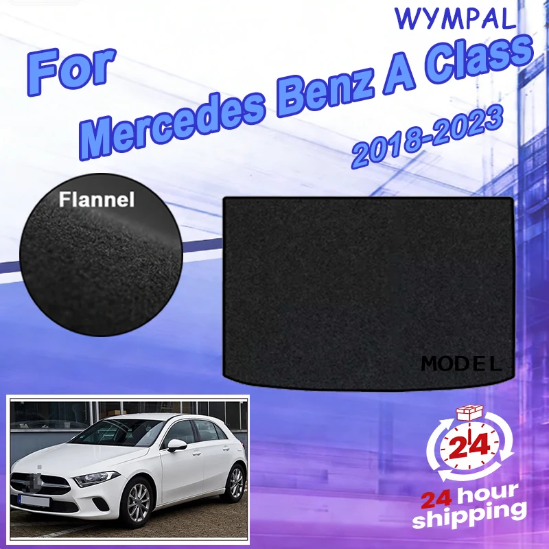 tappetino-in-flanella-per-bagagliaio-posteriore-per-mercedes-benz-classe-a-w177-v177-2018~2023-rivestimento-per-vano-bagagli-tappeto-per-pavimento-del-bagagliaio-colore-nero