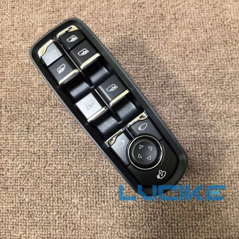 Front Left Electric Power Window Switch Button Master For Porsche Cayenne Macan Panamera 2011-2017 7PP959858MDML 7PP959858RDML