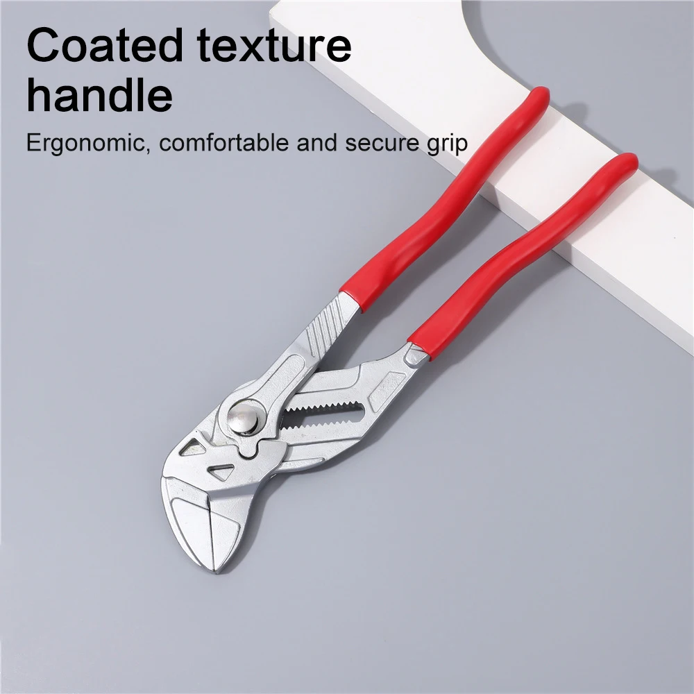 Chiave Eagle Beak Pinza per tubi dell'acqua Chiave regolabile multifunzione Morsetto per pressa Grande apertura Strumenti idraulici per la casa